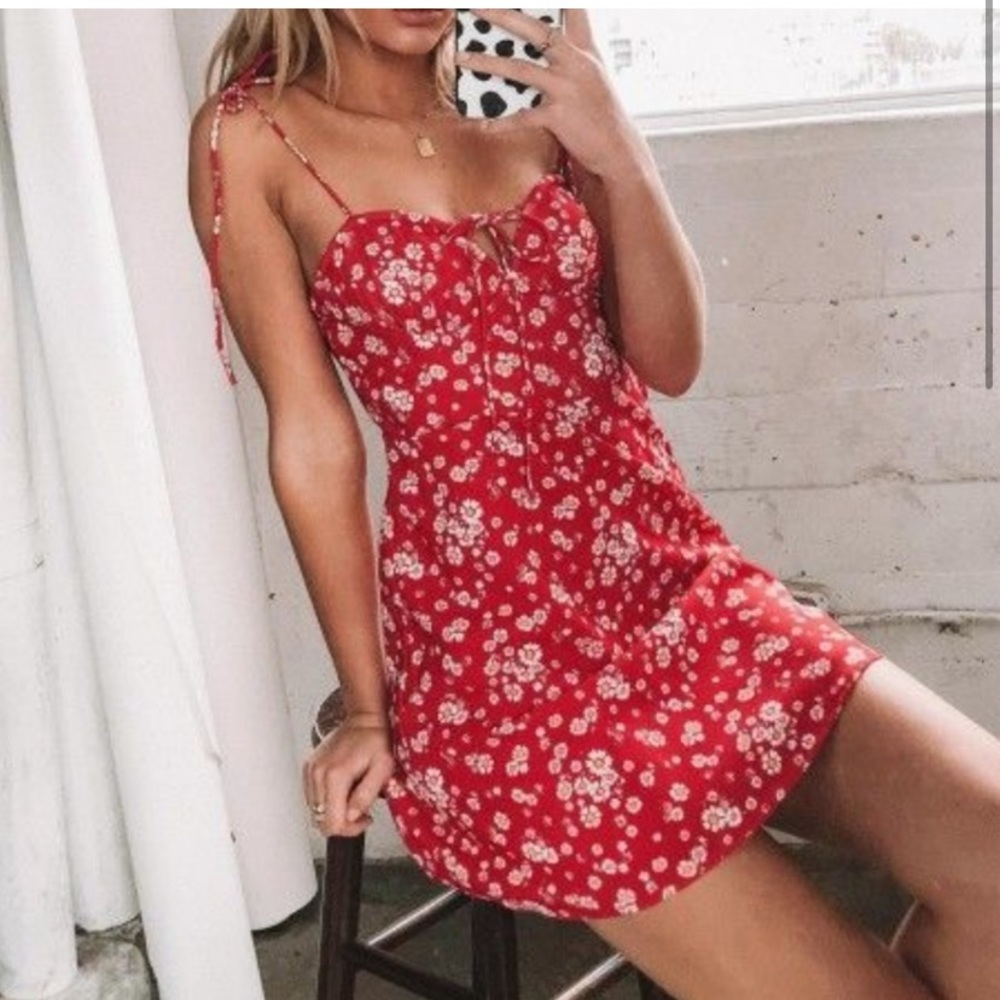 Princess Polly red dress
